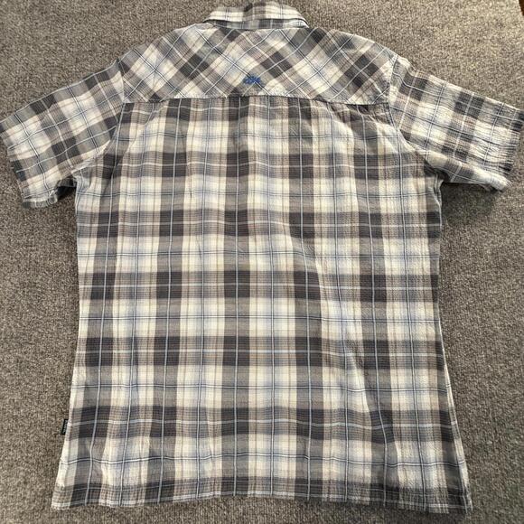 Kuhl Men's Short Sleeve Plaid Casual Shirt Large #870 - Picture 5 of 9